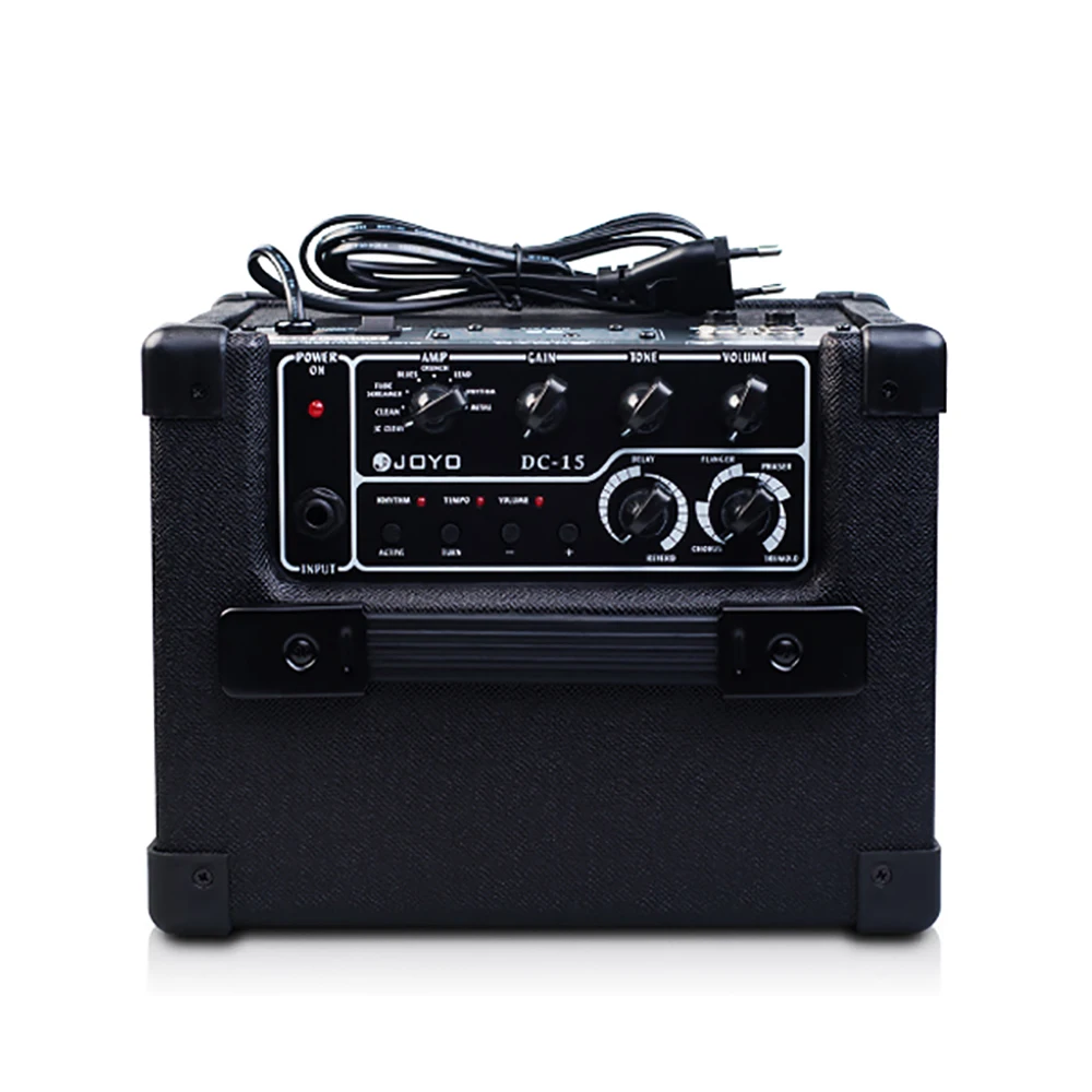 JOYO DC 15 акустический Электрический усилитель бас гитара мульти эффекты стерео