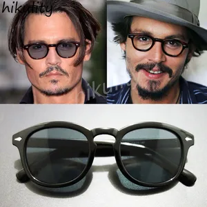 Magic Adventure Johnny Depp Glasses Pirates of the Caribbean Tinted Glasses Men Sun Glasses Male Retro Red Sunglasses for Men
