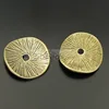 50pcs Atq bronze look round bead caps finding 15*14*1mm ► Photo 2/2