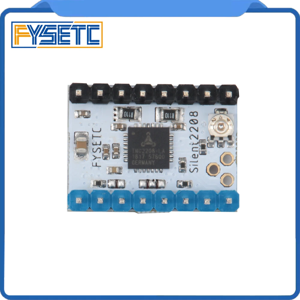 1pc TMC2208 v1.2 Stepping Motor Mute Driver Stepstick Power Tube Built-in Driver Replace 256 Segment TMC2100 For 3d Printer Part