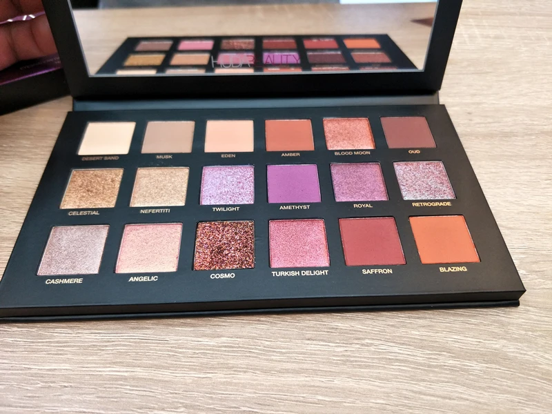 Новинка Huda beauty Ruby Obsessions палитра теней для век Палитра матовая Мерцающая ню макияж дымчатый блеск Тени для век Пудра