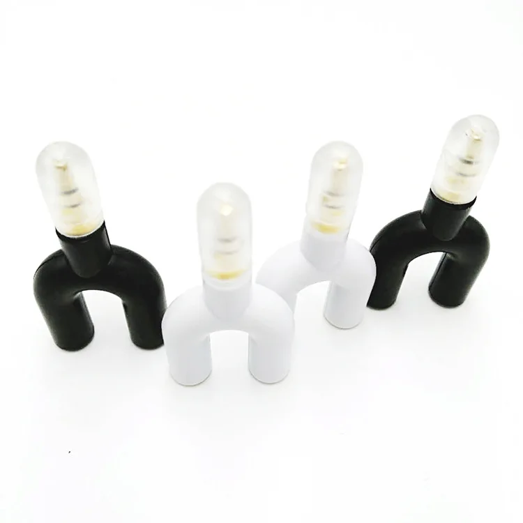 25pcs lot Headset Adapter Kit U Shape 3 5mm Y Splitter for Audio Headphone and MIC Headset Cellphone Factory Price