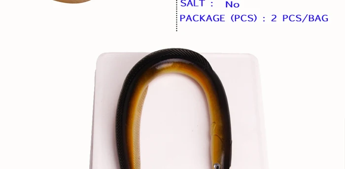 Eel Soft Baits Sea Fishing Lure Big Trout Trolling Lures 29.6cm 59.3g Silicon Rubber Baits Fishing Tackle (4)