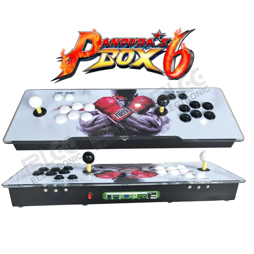 

1300 in 1 Pandora Box 6 arcade game console kit arcade 2 players Can add 3000 games HDMI VGA usb joystick for pc video game ps3