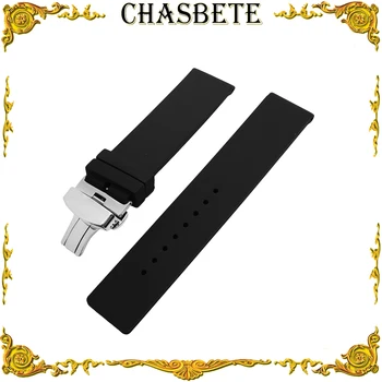 

20mm 22mm Silicone Rubber Watch Band for AP Audemars Piguet Men Women Resin Strap Wrist Loop Belt Bracelet Black + Tool + Pin