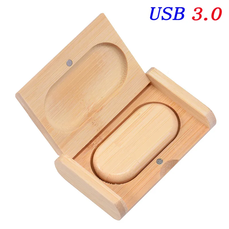 bamboo usb box JASTER USB 3,0 фотография подарок внешний накопитель 4 ГБ/8 ГБ/16 ГБ/32 ГБ/64 ГБ(более 10 шт. бесплатный логотип)+ коробка - Цвет: bamboo usb box