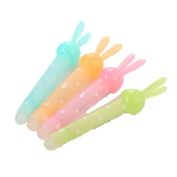 

36PCS Gel Pen Eraser Student Cartoon Bunny Heating Eraser Erasable Pen Special Eraser School&Office Supplies Wholesale