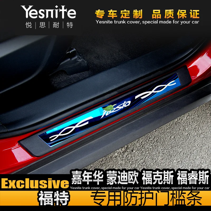 4 шт./компл. для Ford Mondeo 2019 высококачественные аксессуары стайлинга автомобилей с