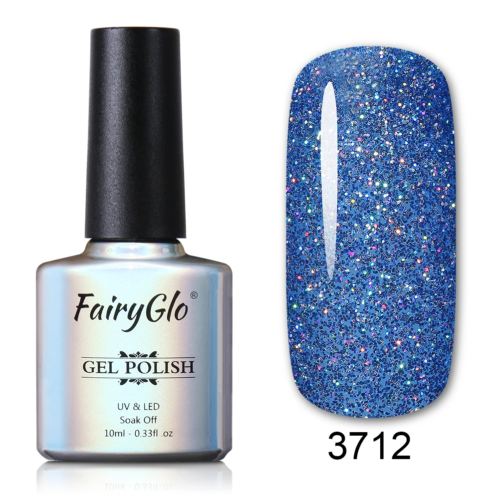NHJ3712 FairyGlo 10 мл неоновый Гель-лак полуперманентный Блеск УФ-гель для ногтей Краска гель лак Гибридный лак для ногтей маникюр - Цвет: NHJ3712