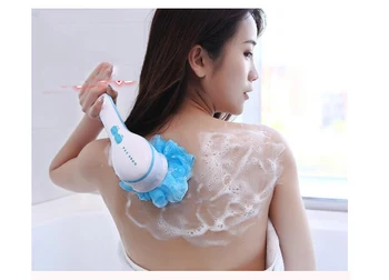 

Bath brush rope plain handle suspended bath brush rub back wash Bath tools Personal care appliance Electric Massage Bath Device