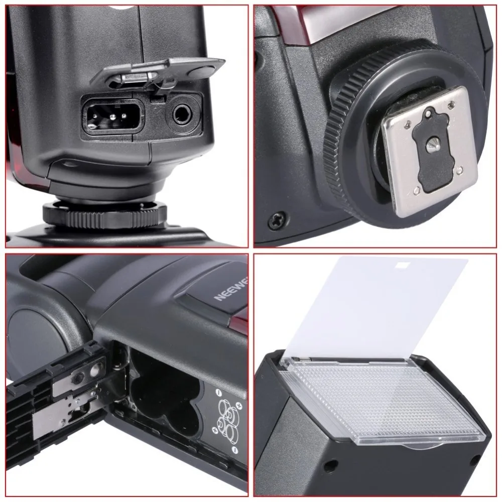 Вспышка Neewer TT560 для Canon 6D/60D/700D/Nikon D7100/D90/D7000/D5300/Sony/Panasonic Olympus SLR цифровые камеры +