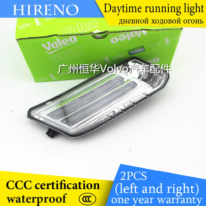 

Hireno AUTO WAY DRL For Volvo XC60 2009-13 Car Daytime running lights Signal Function Relay Waterproof 12V