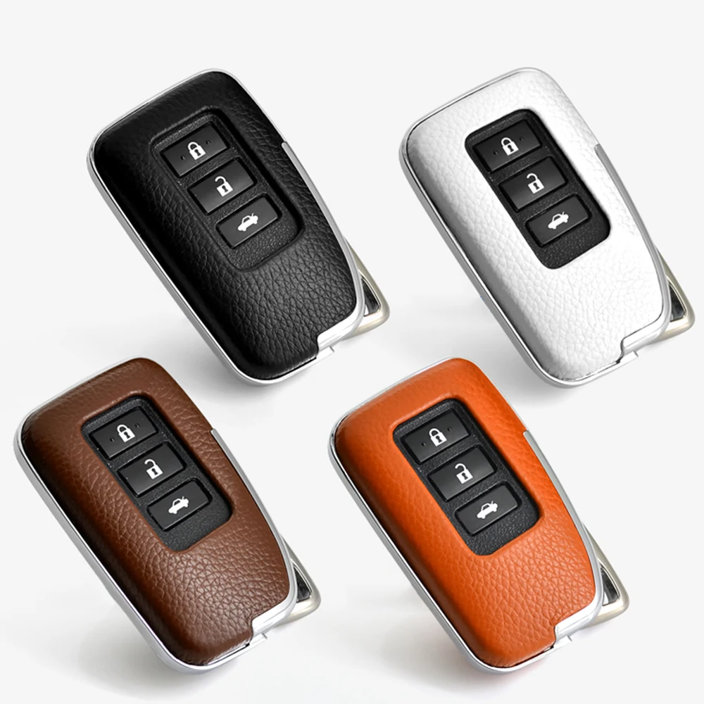 

Car Case Cover Holder Bag Keychain for Lexus RX200t IS CT GS NX200 ES250 ES300 Control Auto Leather+ABS Key Shell Accessroies