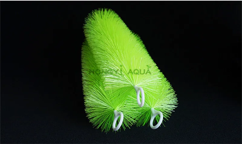 filter material equipment Fish pond Koi fish pond filtering system brush black green 304 stainless steel core Aquarium supplies