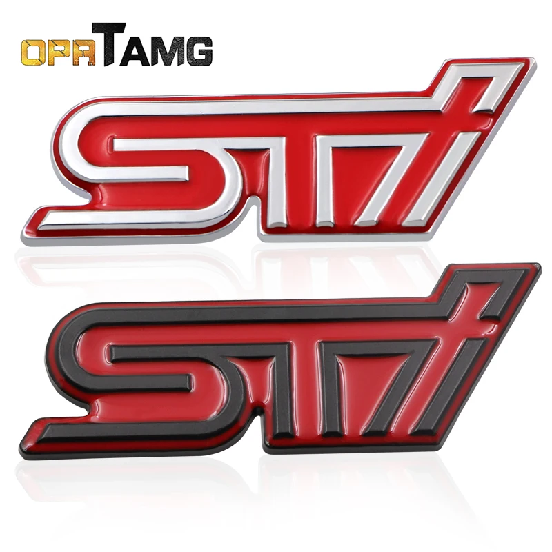 

Fashion Metal Car Stickers Emblem Badge Logo Decal For Subaru STI Legacy Forester Outback Rally WRX WRC Impreza Car Styling