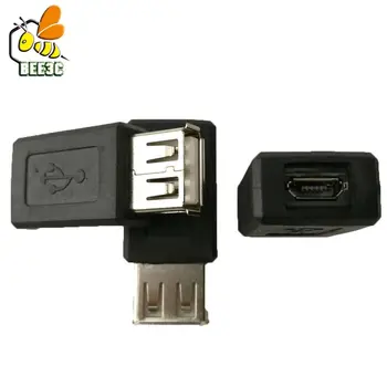 

High Speed USB 2.0 Female A to Micro 5Pin Female Adapter Connector Classic Simple Design Wholesale 300pcs