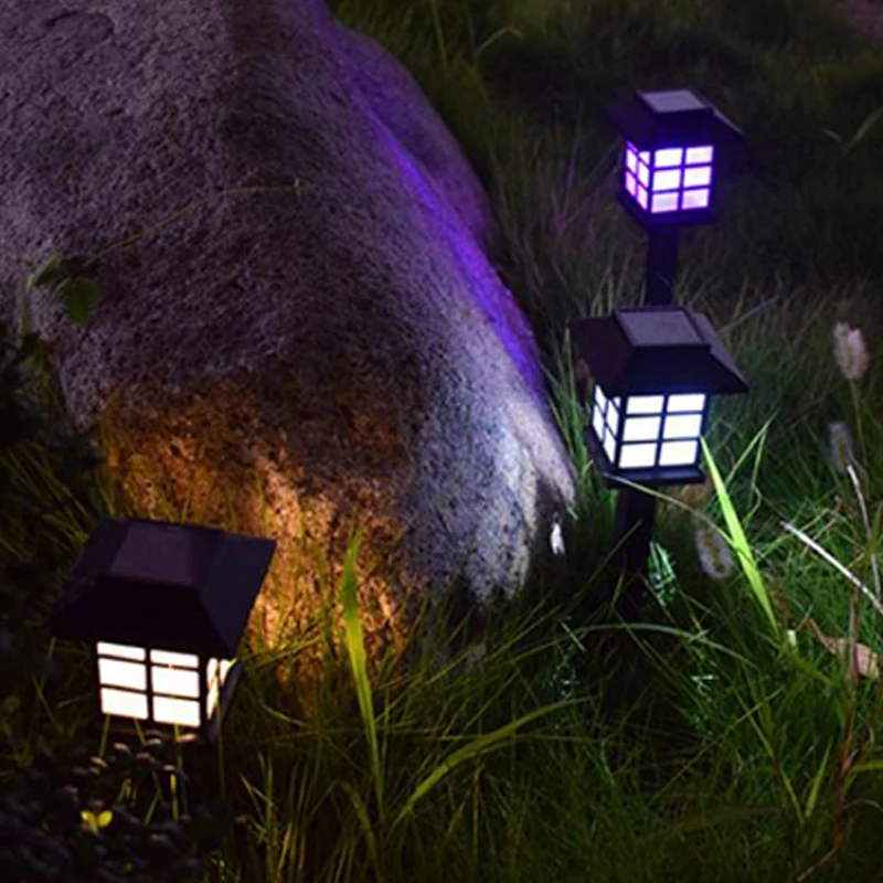 Solar Lamp Outdoor Waterproof Solar Powered LED Solar Light BulbGarden Light sunlight Lawn Lamp Landscape Driveway Yard Lamps (5)