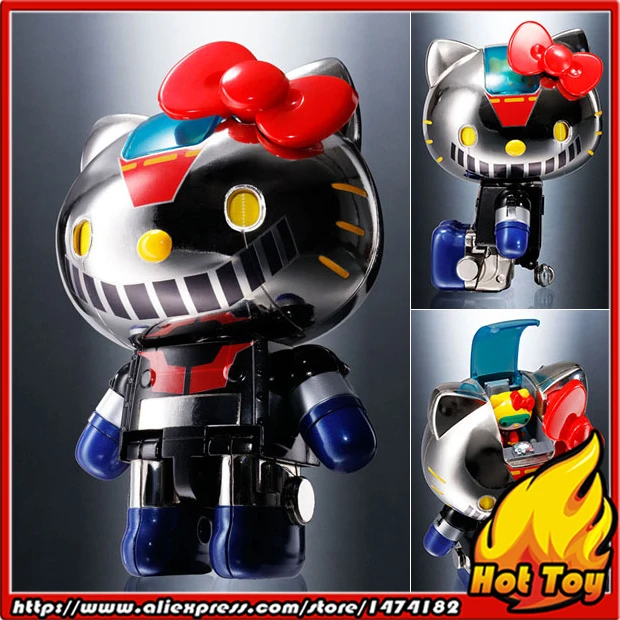 

100% Original BANDAI Tamashii Nations Chogokin Action Figure - Hello Kitty (Mazinger Z Color) from "Hello Kitty