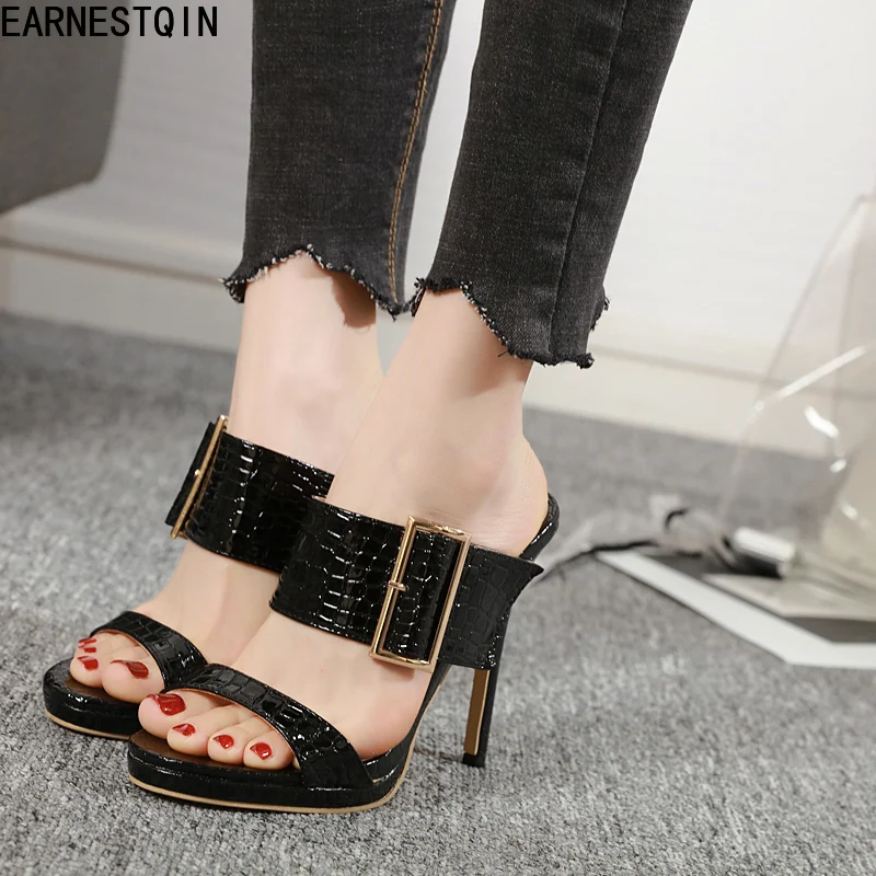 

Serpentine simple comfortable high heel sandals High Quality Sandals Shoes