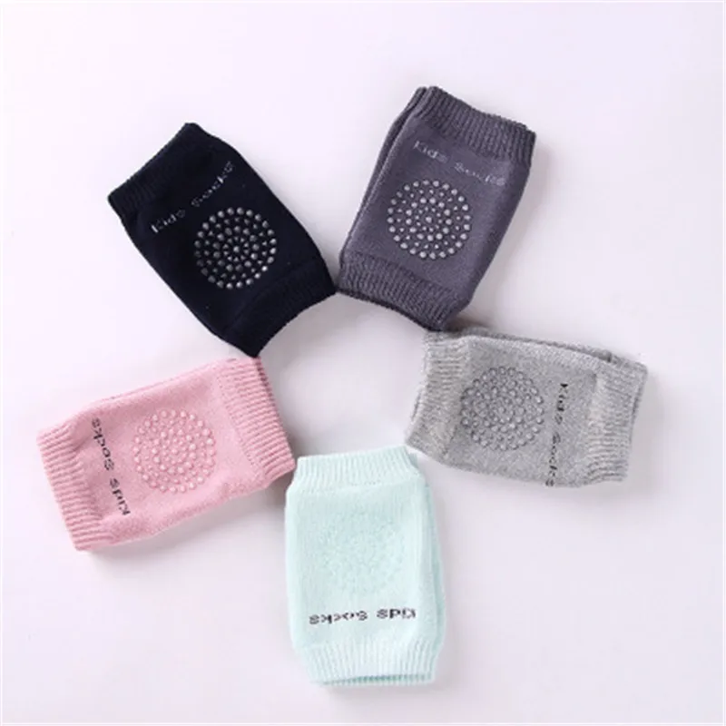 1 Pair Baby Knee Pads Toddler Safety Crawling Elbow Cushion Infant Knee Protector Leg Warmers T1100 (2)