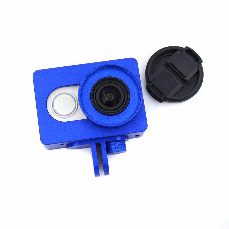 Sport-Camera-Accessories-Protective-Frame-Case-Lens-Cap-Cover-Aluminum-Alloy-for-Xiaomi-Yi-4K-Action (3)