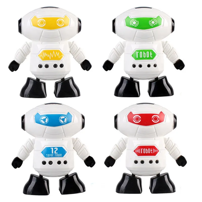 Clockwork Wind Up Dancing Robot Toy for Baby Kids Developmental Gift Puzzle Toys