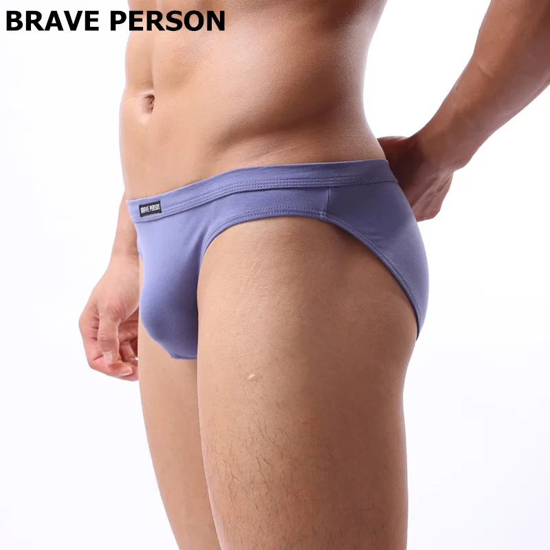 Мужское нижнее белье Brave Person короткие мужские хлопковые трусы с мешочком