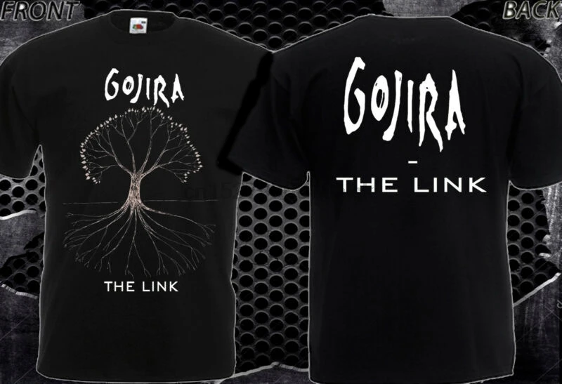 GOJIRA THE LINK-новая футболка для мужчин-футболка с принтом DTG SIZE-S 7XL | Мужская одежда