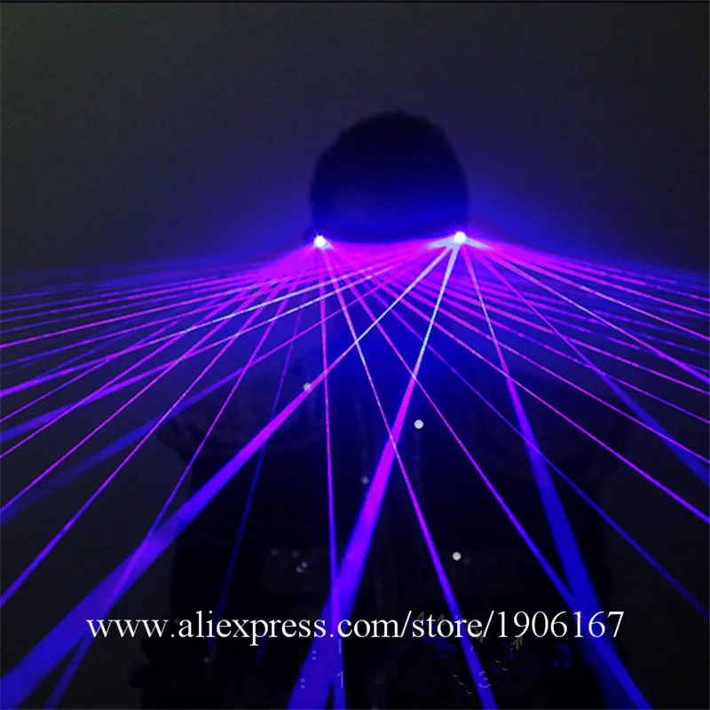 Newest Red Green Blue Laser Show Glasses Party Laserman Glasses For Night Club KTV Bar Stage Show08