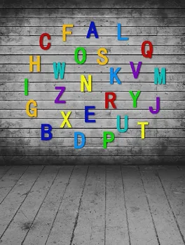 

LIFE MAGIC BOX Vinyl Backdrops For Photography Background Fundos Wall Of Letters GC539