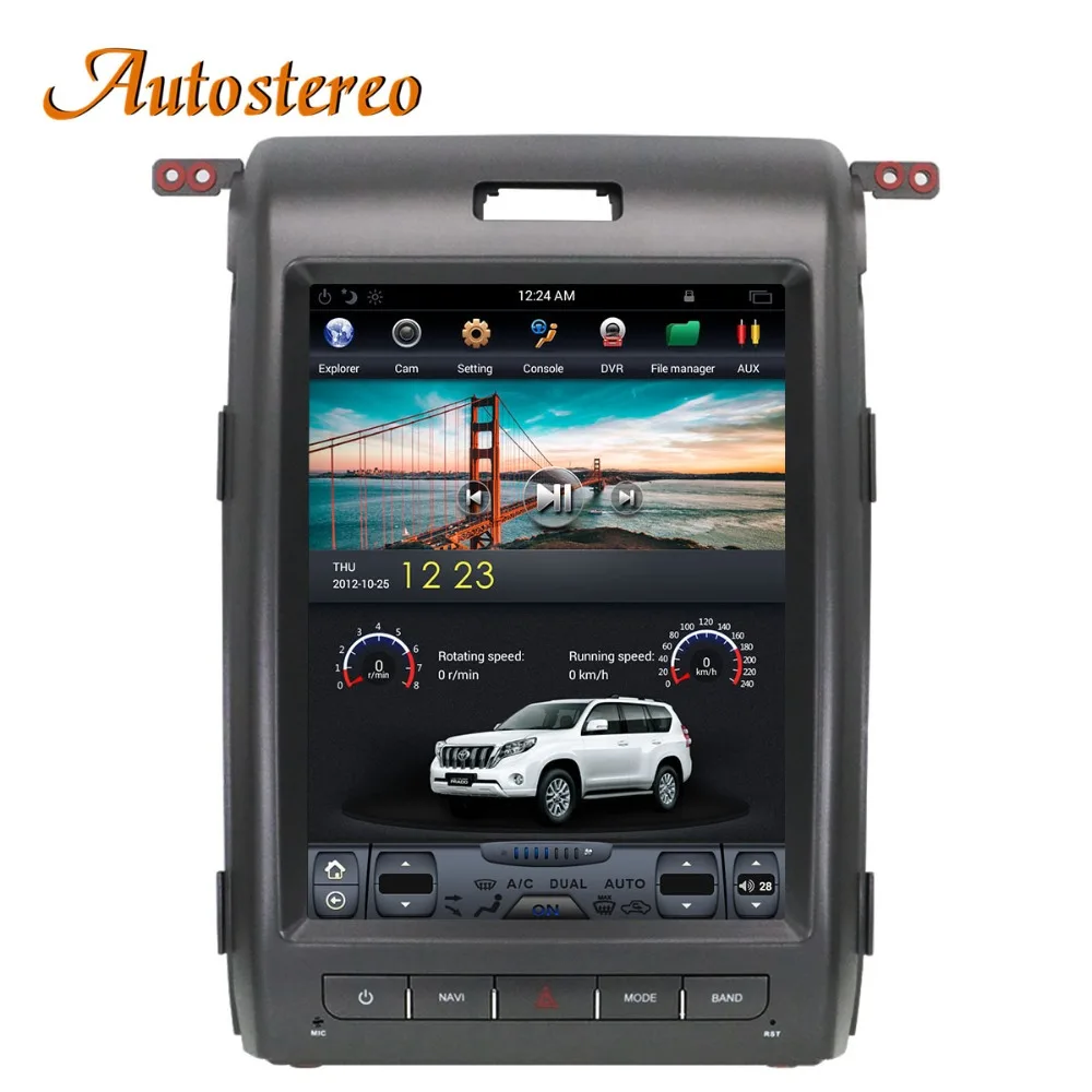 Perfect Autostereo Android Tesla style Car No DVD Player GPS Navigation For Ford F150 2009-2014 car multimedia player tape recorder unit 1