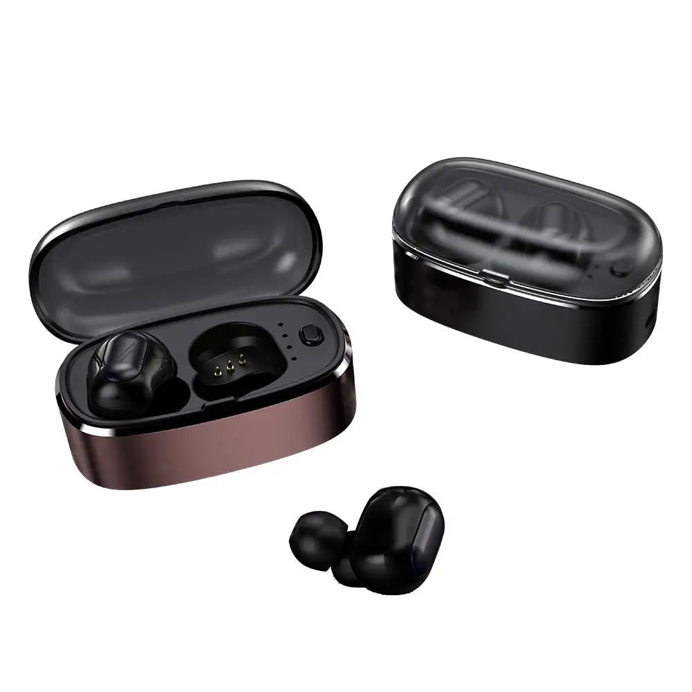 

TWS-M10 True Wireless Bluetooth 5.0 Earphone Mini Binaural Earbuds IPX4 Waterproof Stereo Sound Sports Headset With Charging Box
