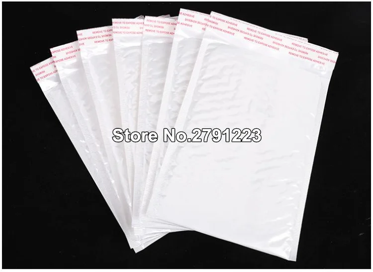 

Big sale![50pcs] Grey White Bubble Envelope Mailer Packaging Bubble Envolope Bag Color PE Poly Courier Envelope Mailer
