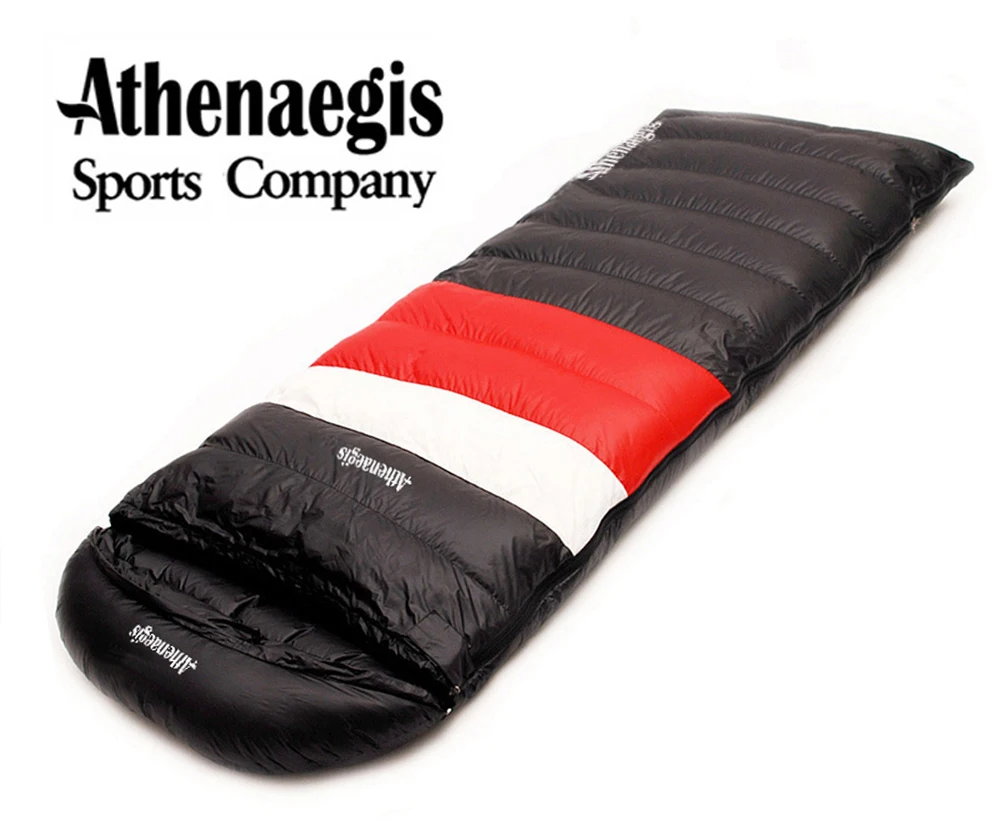 Спальный мешок Athenaegis Fill 600 г с гусиным пухом для взрослых Сверхлегкий зимний