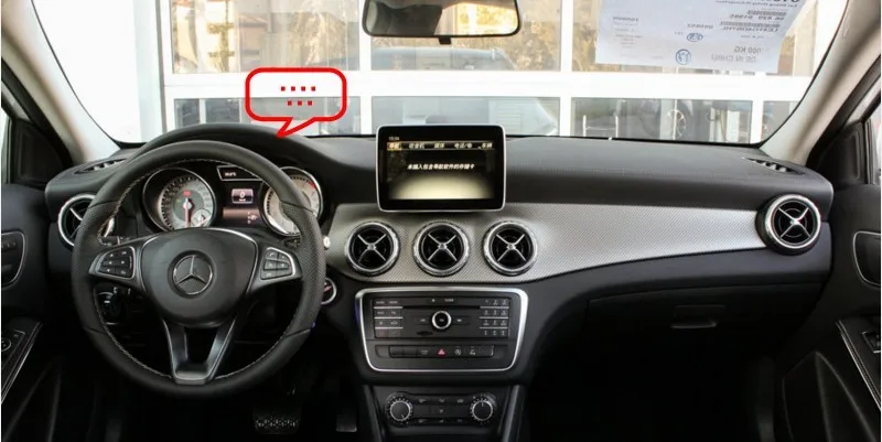 Liislee автомобилей HUD безопасной езды Дисплей для Mercedes Benz GLA класса MB X156 отражающий лобовое стекло Head Up Экран дисплея проектор