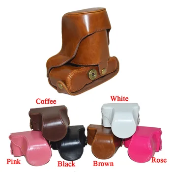 

Fashion Video Camera Case For FujiFilm XA2 XA10 Fuji XM1 XM2 XA10 XA-10 Vintag PU Leather Camera Bag Body Set Cover With strap
