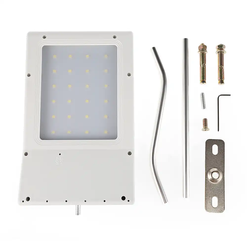 Solar Street Lights For Road Street White Outdoor Light Sensor Lighting Night Light Modern Integrated Design Led Area Lamps Led Night Lights Aliexpress