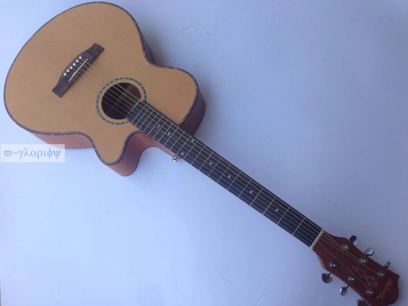 

ful celluloid binding acoustic-eletric guitar free shipping