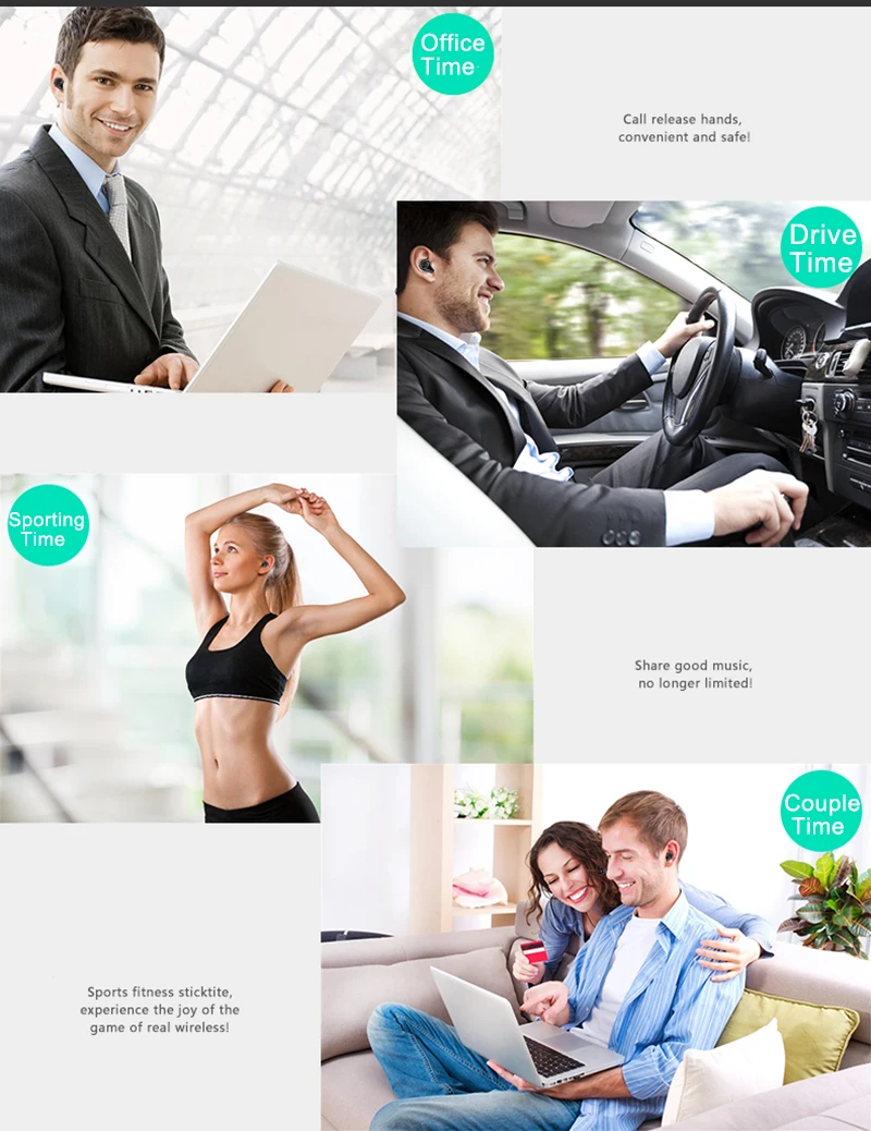 Ollivan TWS11 Mini Bluetooth Earphone Twins Wireless Headset Stereo Sports Auriculares One Drag Two Earbuds With Microphone (13)