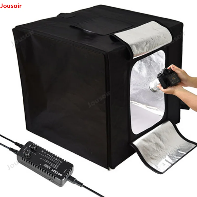 Godox Mini LED Photography Studio Shooting Tent 40*40*40cm LED lamp band Power 60W 1350014500