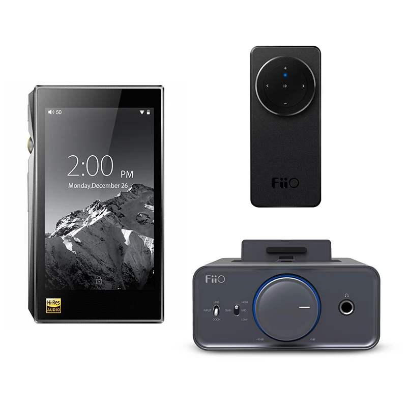 

Bundle Sale of FiiO Portable Hi-Res Music Player X5 MKIII With Headphone Amplifier K5