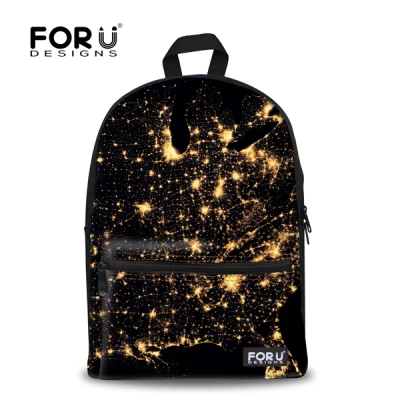 FORUDESIGNS/Galaxy Printing рюкзак для девочек-подростков, с принтами вселенной, космоса; парусиновые рюкзаки, Для женщин Рюкзак Детские ранцы - Цвет: 2F0096J