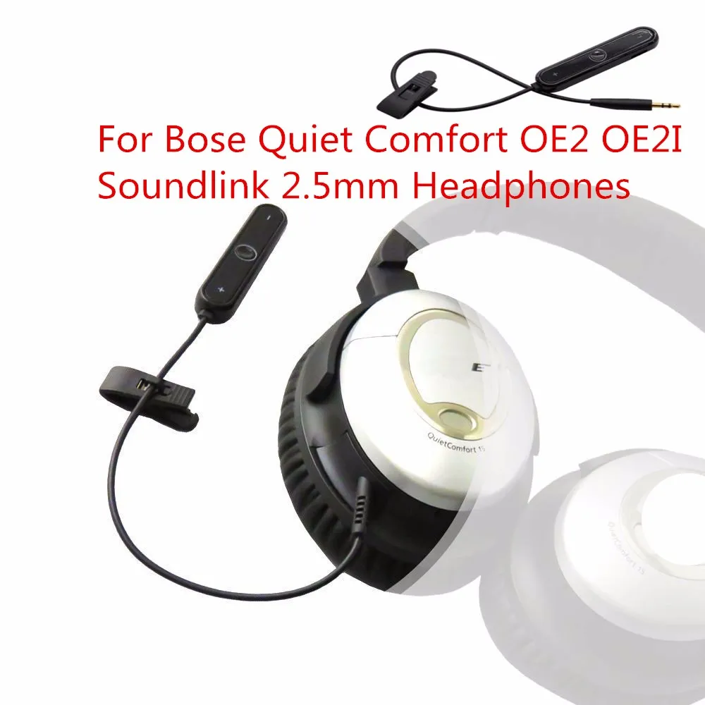 Для бозе OE2 OE2i QC25 наушники bluetooth-адаптер, приемник аудио кабель преобразования-bluetooth в Беспроводной для iPhone xiaomi