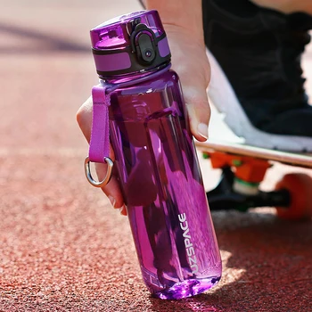 Sport Water Bottle 500/1000ml Portable Leakproof Outdoor Bicycle Shaker Fruit Tea Infuse Drink Bottle For Water Plastic BPA Free 1