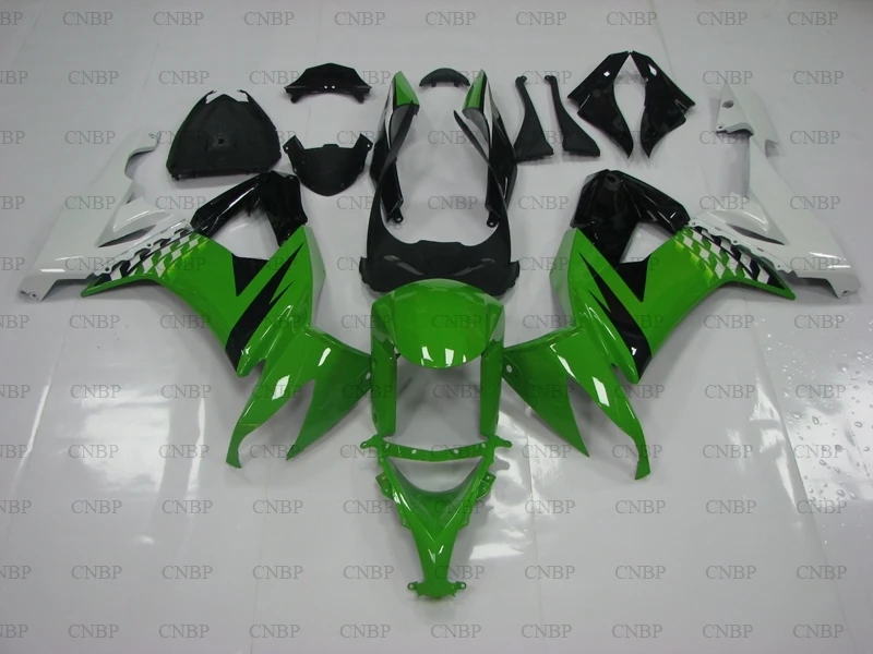 Ninja ZX 10r 2008 наборы для тела ZX-10r 2008-2010 зеленые черные белые Обтекатели для Kawasaki ZX10r 2009 Abs обтекатель