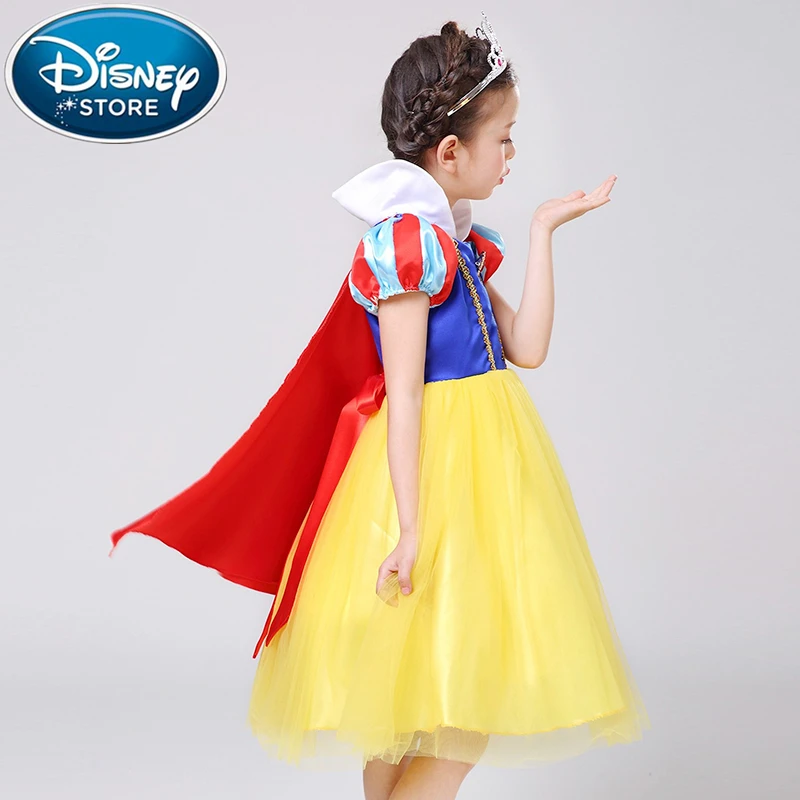 Детское Платье Принцессы Disney фатиновое платье Анны Эльзы летнее для девочек|princess