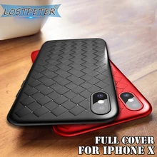 

Luxury Soft Silicone Cases For iPhone X Case Ultra Thin Matte Full Cover Protector For iPhone 10 Plus Case Protective Shell