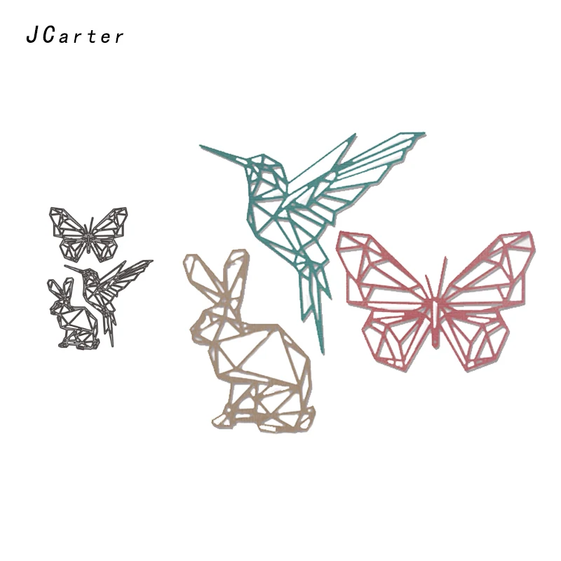 

JC Metal Cutting Dies for Scrapbooking Metal Bird Rabbit Butterfly Craft Cut Die Stencil Handmade Album Paper Cards Decor Model