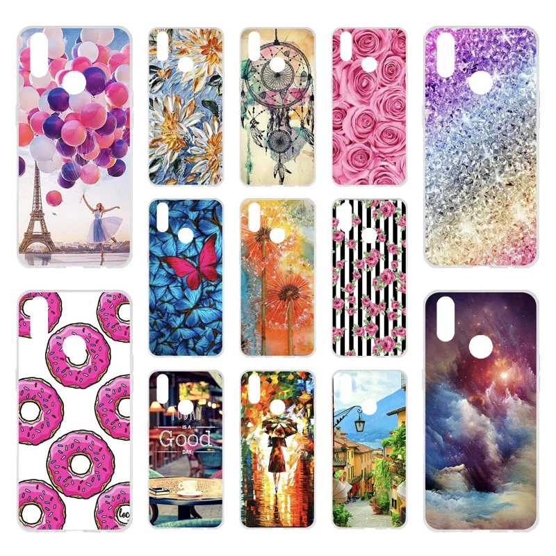 

OPPO Realme 3 Pro Cases Silicon DIY Painted Phone Coque For OPPO Realme X Lite RMX1851 Covers Bumper Soft TPU Back Housing Shell
