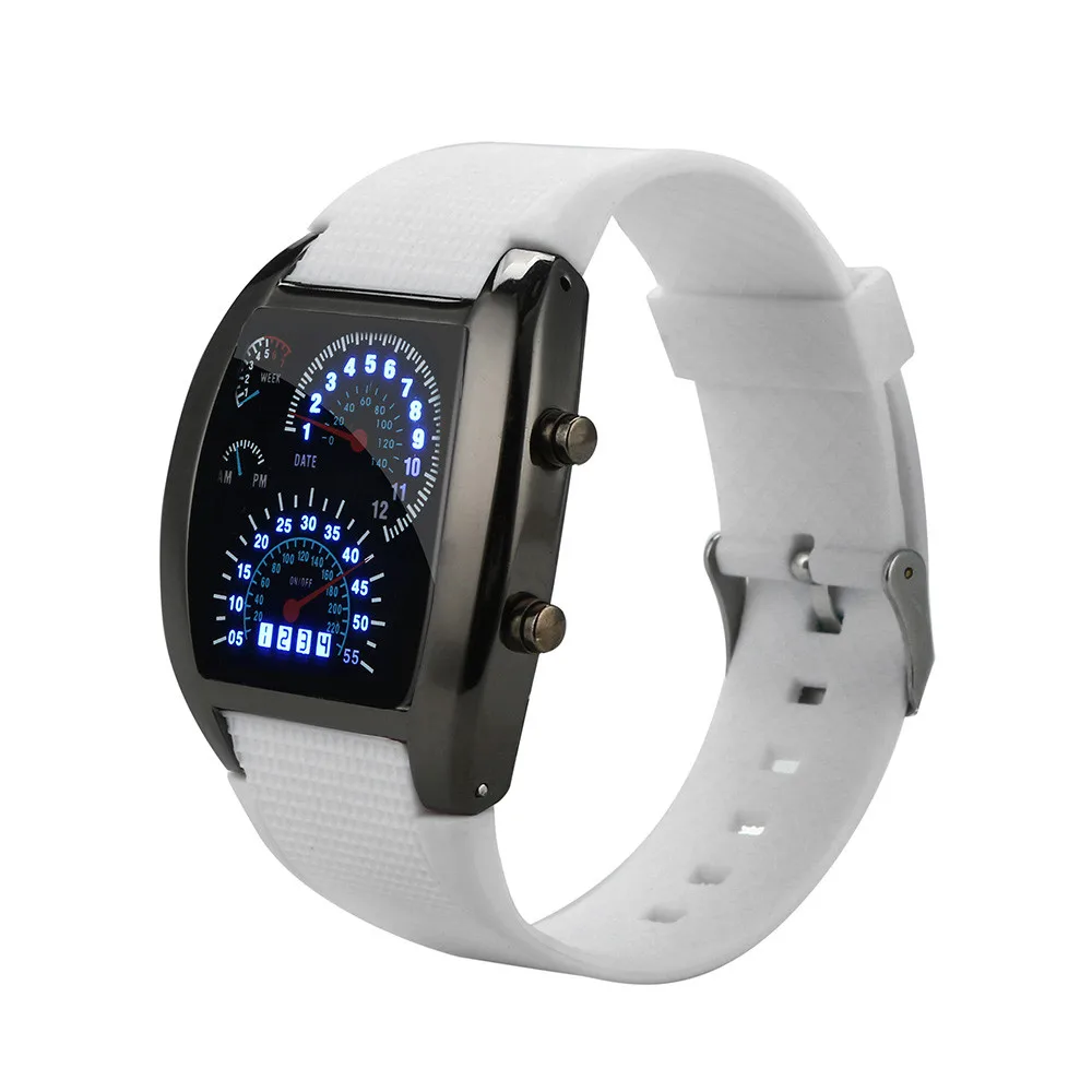 led flash watch